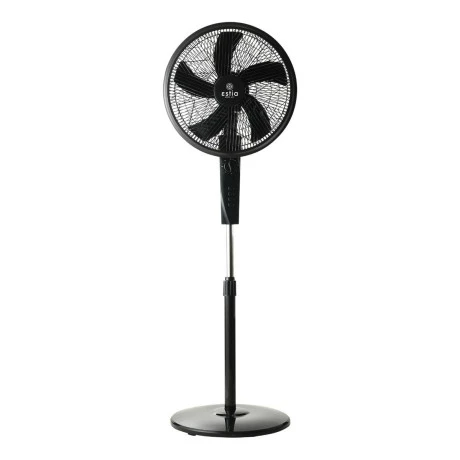STAND FAN AITHER 40cm 45w BLACK WITH TIMER