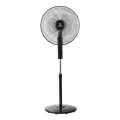 STAND FAN CLEAR 45cm 60w BLACK WITH TIMER
