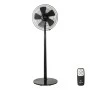 STAND FAN LEVANTO 40cm 55w BLACK WITH REMOTE CONTROL