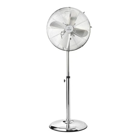 STAND FAN RETROFLOW 40cm 50w METALLIC SILVER