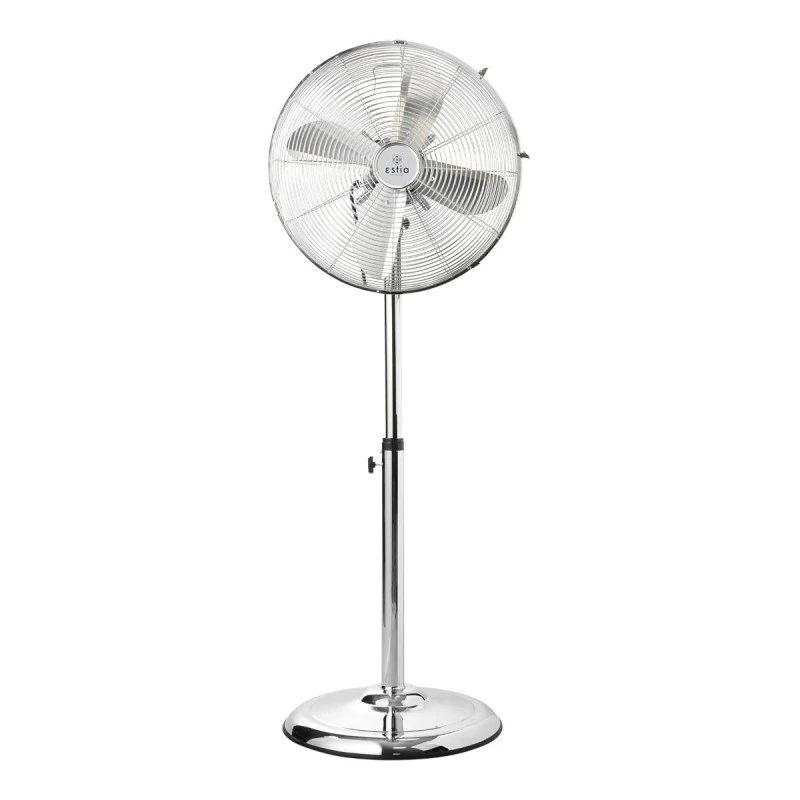STAND FAN RETROFLOW 40cm 50w METALLIC SILVER