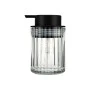 SOAP DISPENSER ALIVIO GLASS EMBOSSED 300ml 7.8x12.5cm TRANSPARENT