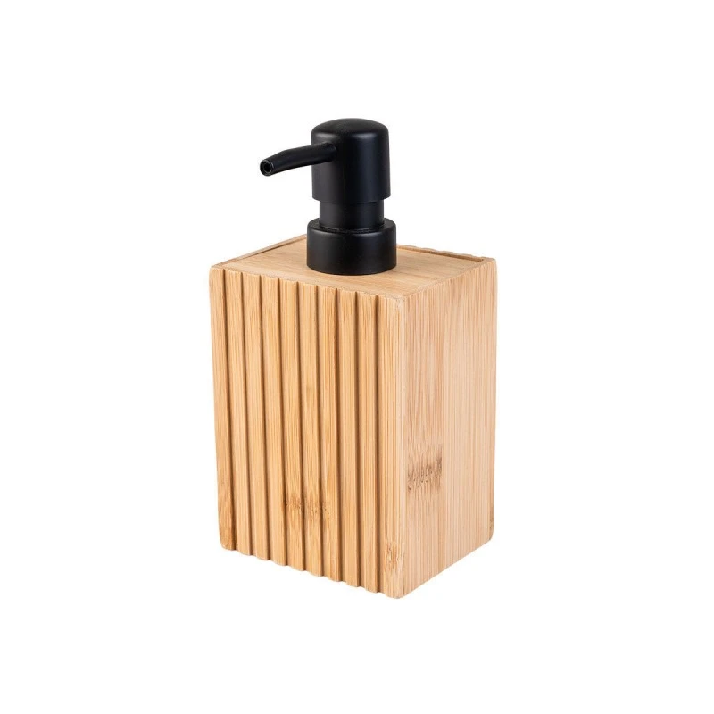 SOAP DISPENSER BAMBOO ESSENTIALS  RECTANGULAR 2x7.5x17.5cm