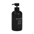 SOAP DISPENSER MYST 310ml STONEWARE BLACK