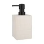 SOAP DISPENSER TILES CERAMIC 450ml 7.5x15cm WHITE