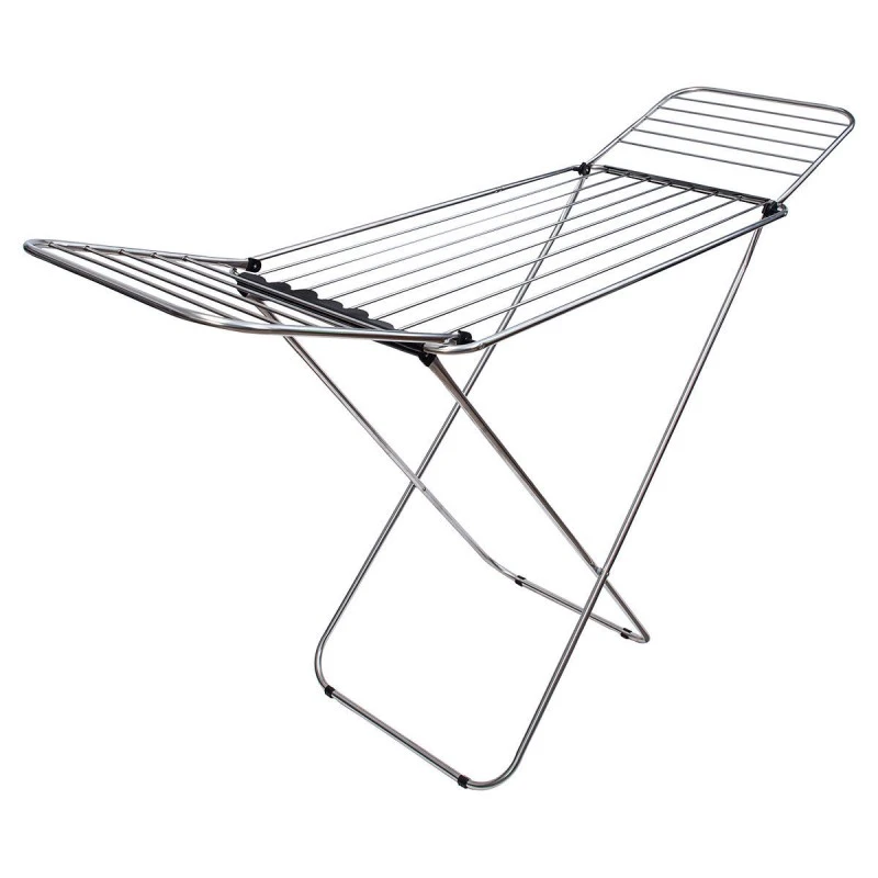 DRYING RACK STAINLESS STEEL 18m FOLDABLE