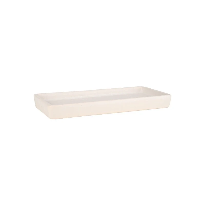 BATHROOM PLATE TILES CERAMIC 20x10x2cm WHITE