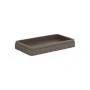 BATHROOM PLATE WIRE POLYRESIN GREY 19x10.3x2.8cm