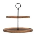 SERVING PLATE ALLURE 2-TIER