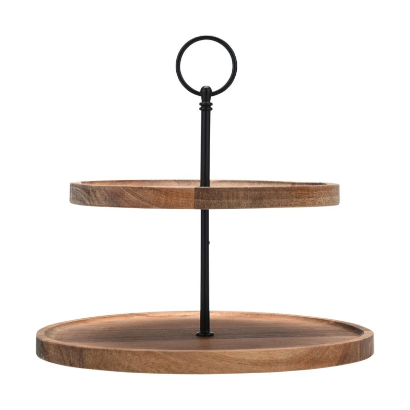 SERVING PLATE ALLURE 2-TIER