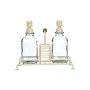DISHWASHER CONTAINERS ALLURE 2x300ml WITH METAL BASE &amp; SPONGE CASE IVORY