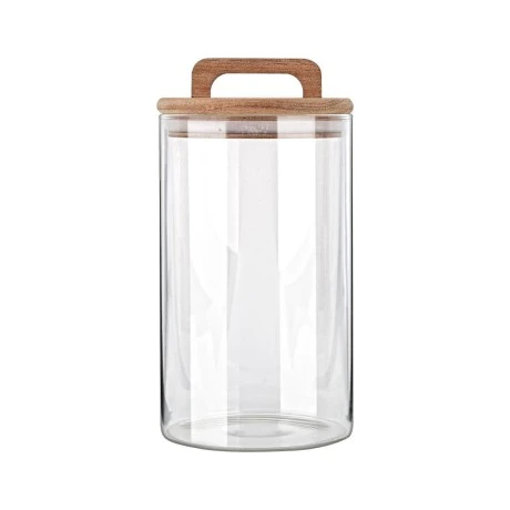 ESTIA ΔΟΧΕΙΟ ΑΠΟΘΗΚΕΥΣΗΣ ALLURE ΓΥΑΛΙΝΟ 1000ml 10x10x19cm