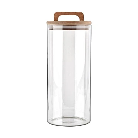 STORAGE CONTAINER ALLURE GLASS 1300ml 10x10x22cm