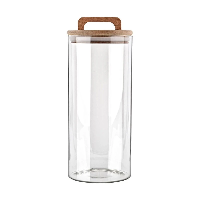 STORAGE CONTAINER ALLURE GLASS 1300ml 10x10x22cm