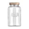 STORAGE CONTAINER ALLURE GLASS 2000ml 12x12x21.6cm