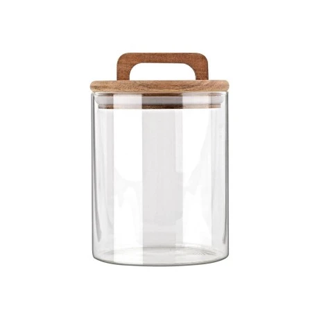 STORAGE CONTAINER ALLURE GLASS 650ml 10x10x14.8cm