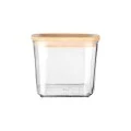 STORAGE CONTAINER BAMBOO ESSENTIALS PLASTIC 500ml STACKABLE