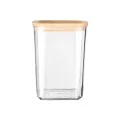 STORAGE CONTAINER BAMBOO ESSENTIALS PLASTIC 800ml STACKABLE