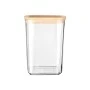 STORAGE CONTAINER BAMBOO ESSENTIALS PLASTIC 800ml STACKABLE
