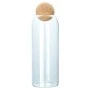 STORAGE CONTAINER GLASS 1300ml WITH CORK LID
