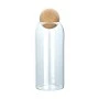 STORAGE CONTAINER GLASS 950ml WITH CORK LID