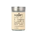 SALT CONTAINER ALLURE GLASS 4.8x8.2cm BEIGE