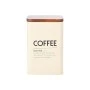 COFFEE CONTAINER ALLURE METALLIC 10X14cm IVORY