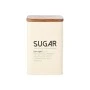 SUGAR CONTAINER ALLURE METALLIC 10X14cm IVORY