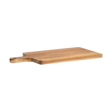 CUTTING BOARD ALLURE WITH HANDLE &amp; HANGING ROPE 31-41x20x2cm