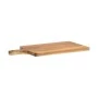 CUTTING BOARD ALLURE WITH HANDLE &amp; HANGING ROPE 31-41x20x2cm