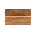 CUTTING BOARD ALLURE 35X25cm WITH METALLIC HANDLE