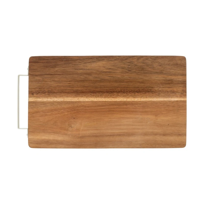 CUTTING BOARD ALLURE 35X25cm WITH METALLIC HANDLE