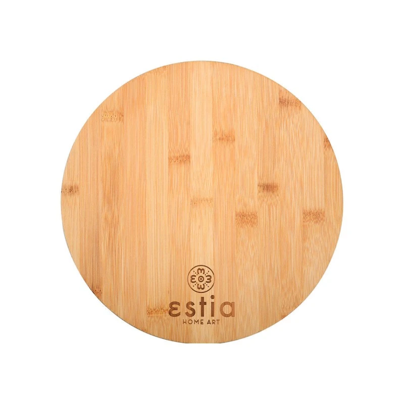 CUTTING BOARD BAMBOO ESSENTIALS  ROUND 28cm
