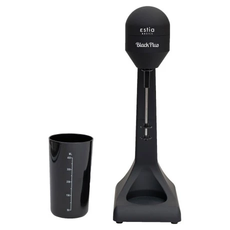 TABLE DRINK MIXER BLACK PLUS PLASTIC  100w  2 SPEEDS WITH MEASURING CUP 550ml
