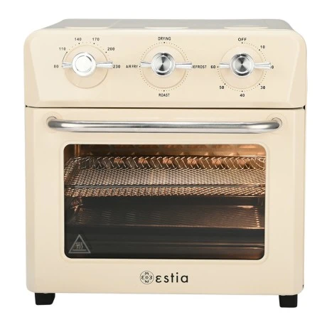 AIR FRYER OVEN RETRO EPOQUE 1400W 12lt WITH 4 COOKING FUNCTIONS