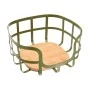 FRUIT BOWL BAMBOO ESSENTIALS METALLIC 24x24x12.7cm OLIVE