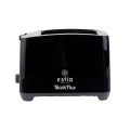 TOASTER BLACK PLUS 2-SLICE WITH 7 BROWNING 750w BLACK