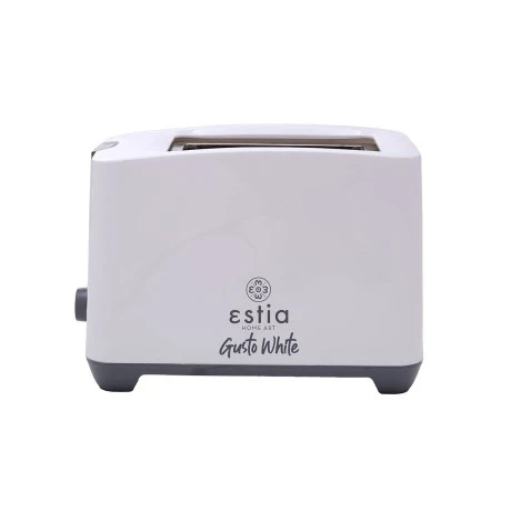 TOASTER GUSTO WHITE 2-SLICE WITH 7 BROWING LEVELS 750w WHITE