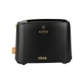 TOASTER OAK 2-SLICE 700W WITH 7 BROWNING BLACK