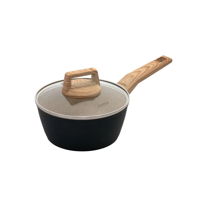 SAUCE PAN EARTH NON-STICK FORGED ALUMINUM 18cm 1.8lt
