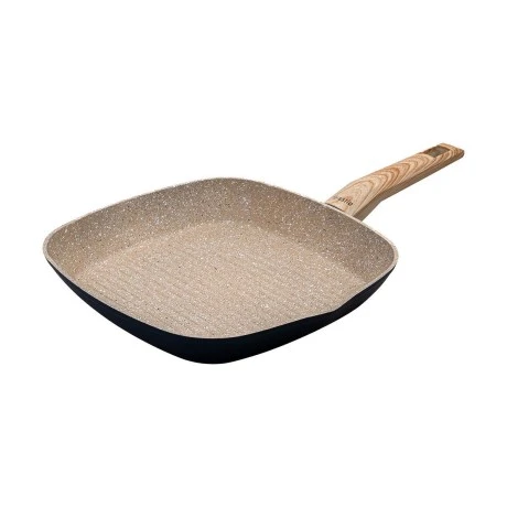 GRILL PAN EARTH NON-STICK FORGED ALUMINUM 28xcm