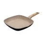 GRILL PAN EARTH NON-STICK FORGED ALUMINUM 28xcm