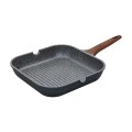 GRILL PAN STONE NON-STICK CAST ALUMINUM 28cm