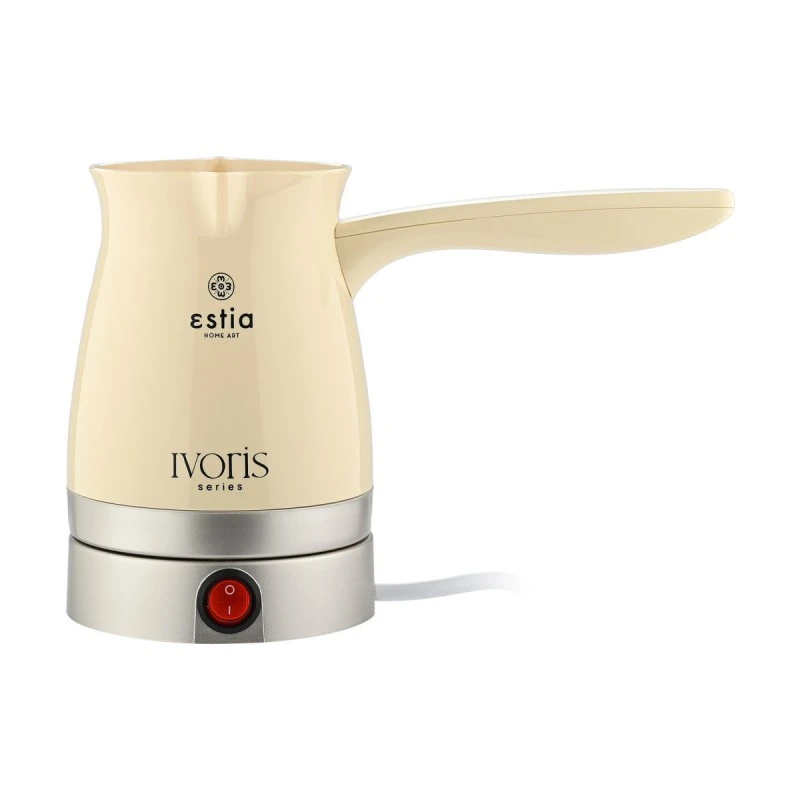 ELECTRIC GREEK COFFEE POT IVORIS 800W WITH DETACHABLE BASE 360°