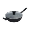 SHALLOW CASSEROLE MAGMA NON-STICK FORGED ALUMINUM 28cm 4lt