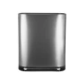 KITHCEN TRASH CAN DUOPRIME SOFT CLOSE 60LT WITH TWO CONTSINERS 30&amp;30LT INOX