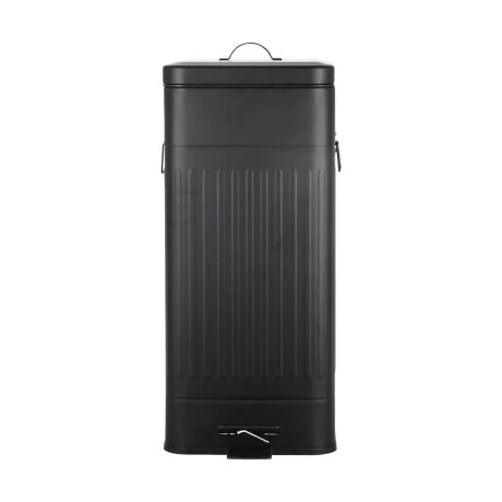 KITCHEN TRASH CAN ANTIGUA SOFT CLOSE 30lt MAT BLACK