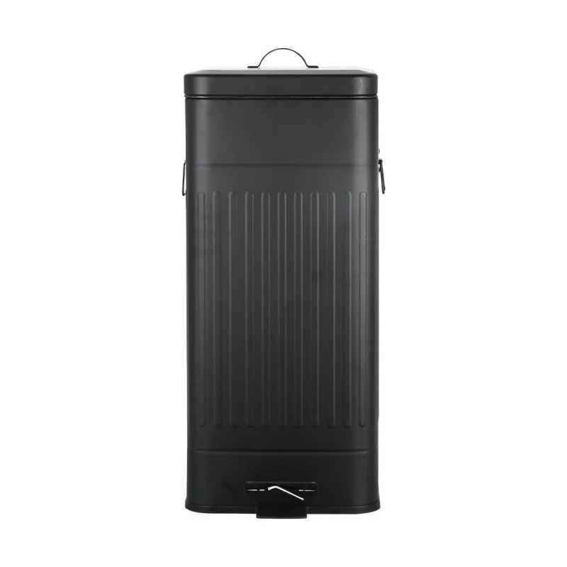 KITCHEN TRASH CAN ANTIGUA SOFT CLOSE 30lt MAT BLACK
