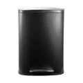 KITHCEN TRASH CAN SOLOPRIME SOFT CLOSE 50lt BLACK