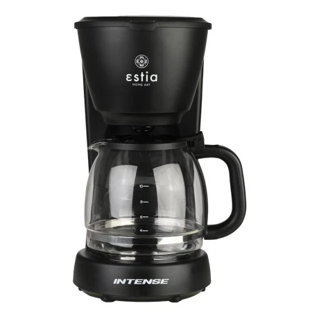 COFFEE MAKER INTENCE PLASTIC 1000W WITH GLASS JUG 1.25lt MATTE
